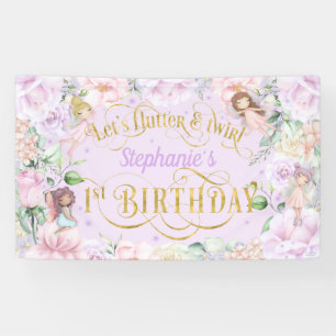 Bezaubernde Gartenmühle, 1. Geburtstag Bann Banner