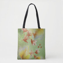 Bezaubernde Hummingbird-Wald-Tasche