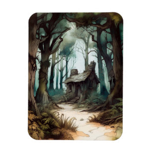 Bezaubernde Hütte Magnet