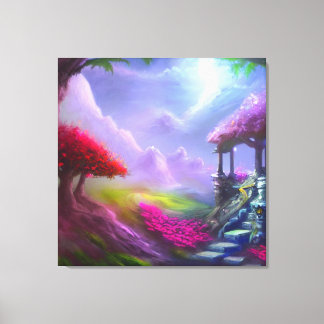 Bezaubernde Land Leinwand Kunst