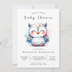 Bezaubernde Online-Baby-Dusche Einladung