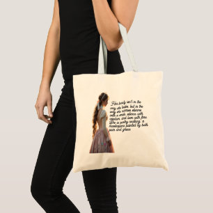 Bezaubernde Prinzessin Tote Bag - Rose Garden Trau Tragetasche