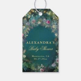 Bezaubernde Rose Fairy Woodland Babydusche Geschenkanhänger