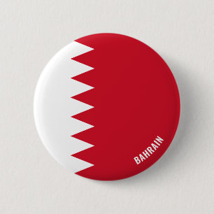 Bezaubernde Schaltfläche für die Bahrain-Flagge Button
