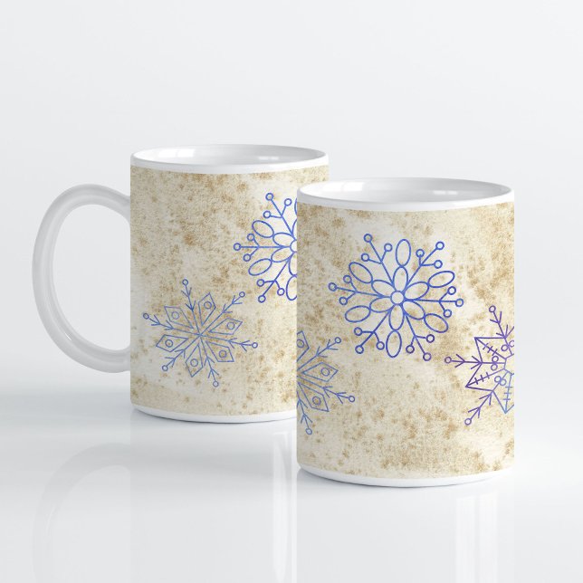 Bezaubernde Snowflake-Kaffee-Tasse Kaffeetasse (Von Creator hochgeladen)