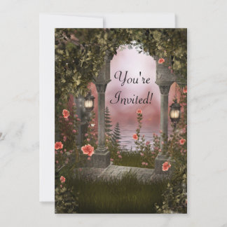 Bezaubernde Veranstaltung "Blumengarten" Einladung