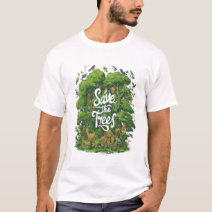 Bezaubernde Waldwelt T-Shirt