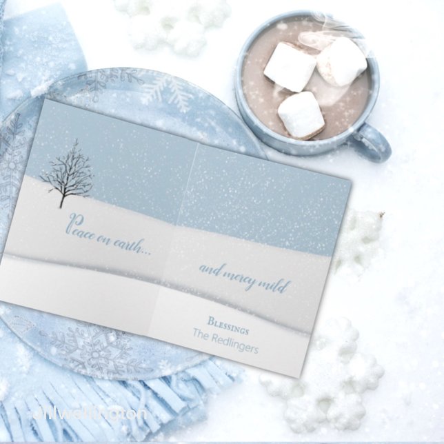 Bezaubernde Weihnachtskarte für den Wald Karte (Von Creator hochgeladen)