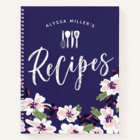 Bezaubernde weiße Blume Navy Blue Rezepte