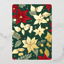 Bezaubernde Wintergärten Foto Foil Tour Folieneinladung