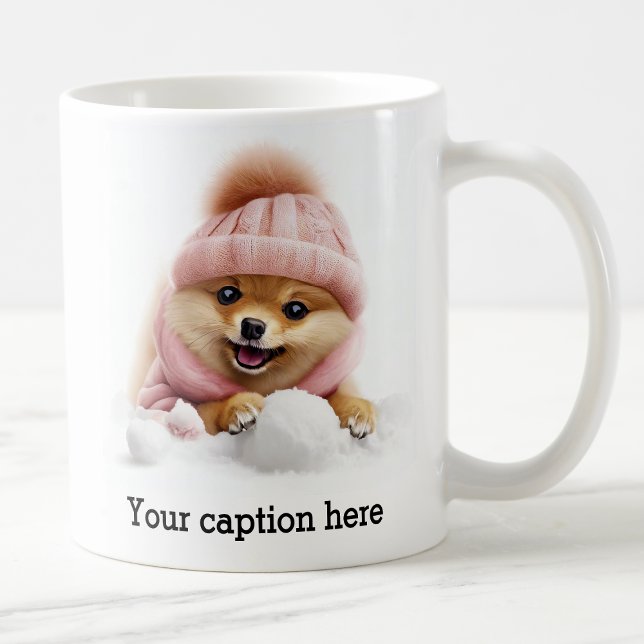 Bezaubernde Winterspielzeit im Spitz Kaffeetasse (Von Creator hochgeladen)