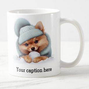 Bezaubernde Winterspielzeit im Spitz Kaffeetasse