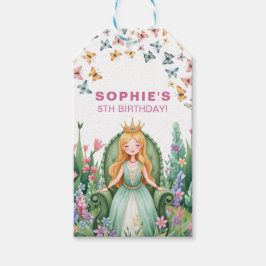 Bezaubernde Woodland Prinzessin Birthday Geschenkanhänger