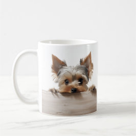 bezaubernde Yorkshire Terrier Fotografie Tasse