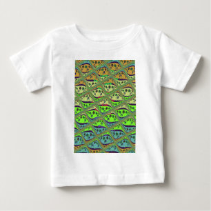Bezaubernder eklektischer Garten Schachbrettblumen Baby T-shirt