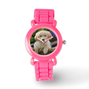 Bezaubernder Goldie Retriever-Hundewelpe - Armbanduhr