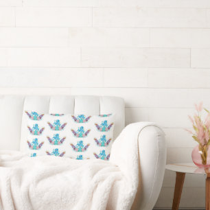 Bezaubernder Ozean und farbenfrohe Muscheln Lendenkissen