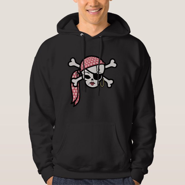Bezaubernder Pirat Hoodie (Vorderseite)
