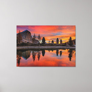 Bezaubernder Sonnenuntergang Leinwanddruck