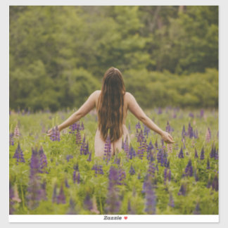 bezauberndes Boudoir mit Porträtaufkleber für Grün Aufkleber