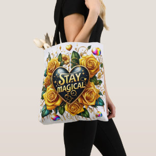 Bezauberndes Bouquet mit goldenen Rose und Herz