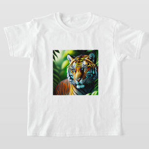 Bezauberndes Dschungeltiger - feurig und kostenlos T-Shirt