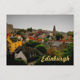 Bezauberndes Edinburgh-Andenken Postkarte