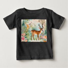"Bezauberndes Forest Animal Fantasy Zoo Art Baby T-shirt