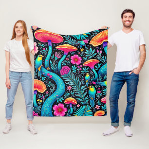 Bezauberndes Forest Whimsical Dream Design Fleecedecke