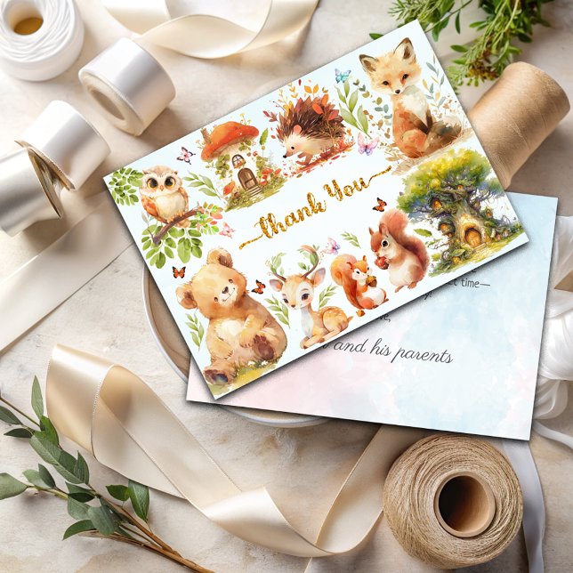 Bezauberndes Forest Wild One Boy Einladung zum Geb (Von Creator hochgeladen)