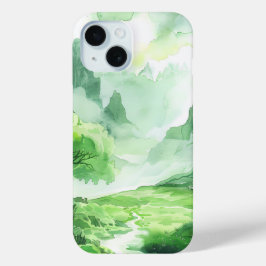 Bezauberndes Green Valley Phone Case