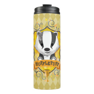 Bezauberndes HUFFLEPUFF™ Wappen Harry Potter | Thermosbecher