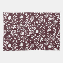 Bezauberndes Muster aus Hübschem Blumengarten Geschirrtuch