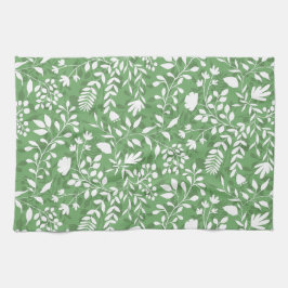 Bezauberndes Muster aus Hübschem Blumengarten Geschirrtuch