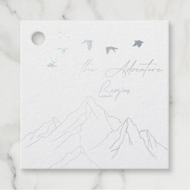 Bezauberndes Naturerlebnis beginnt mit Vorzeigesch Geschenkanhänger (Vorderseite)