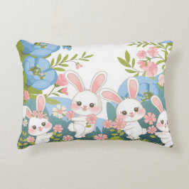 Bezauberndes Osterfeierdesign Dekokissen