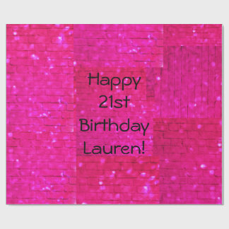 Bezauberndes Party personifizieren Geschenkpapier