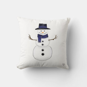 Bezauberndes Schneemann-Wurfkissen Kissen