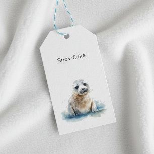 Bezauberndes Siegel Pup Geschenkanhänger