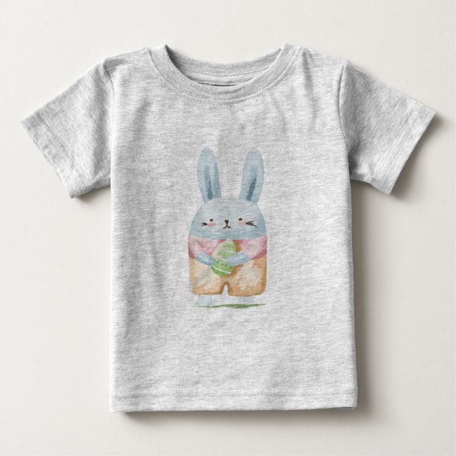 Bezauberndes Wasserfarben Ostern Sonniger T - Shir Baby T-shirt (Vorderseite)