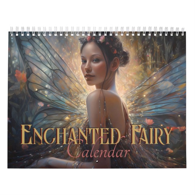 Bezauberte Fantasy-Fee Frauen 2024 Kalender (Titelbild)