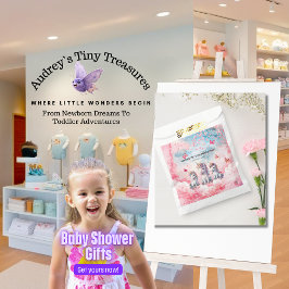 Bezauberte Unicorn Baby Shower Fevor Bag Geschenktütchen