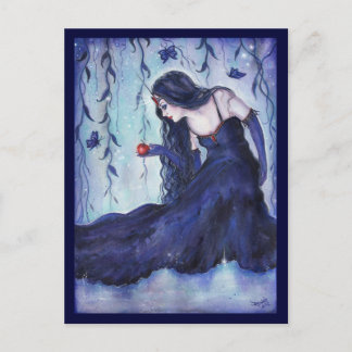 Bezauberte Visionen Fantasy Art Postcard von Renee Postkarte