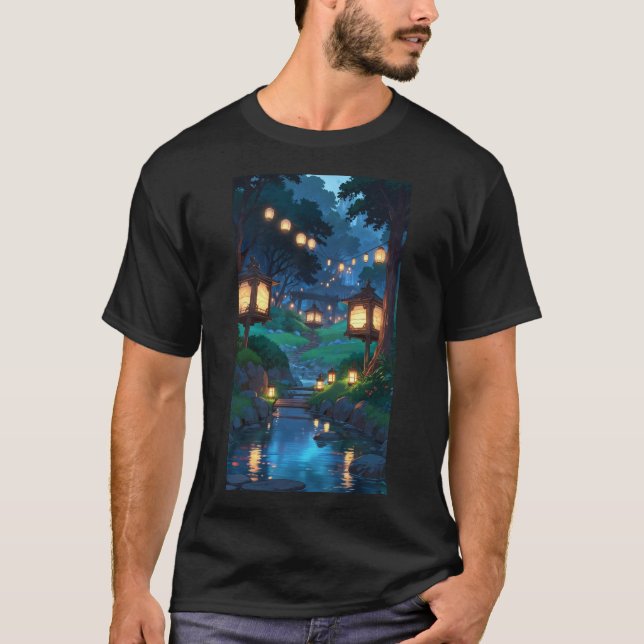Bezauberte, von Ghibli Inspiriert Dreamscape T-Shirt (Vorderseite)