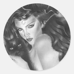 Bezauberter Aufkleber