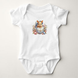 Bezauberter Bunny Baby Bodysuit Baby Strampler