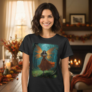 Bezauberter Herbstmärchen-Erntedank T-Shirt