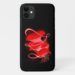 Bezauberter Oyster Glows Red Mushroom TelefonCase Case-Mate iPhone Hülle