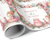 Bezauberter Rosa Feengarten - Geburtstag