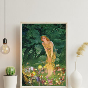 Bezauberter Sommer: Fantastisches Reimagnieren Poster